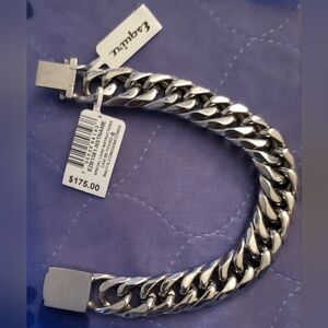 Esquire Men's St. Steel Bracelet .NWT